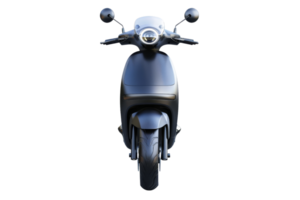 Black Scooter Front View png