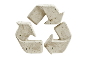 Concrete Recycle Symbol png