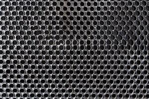 A mesh texture background features a grid-like pattern of intersecting lines, creating a semi-transparent, netted appearance photo