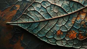 Leaf close up photo
