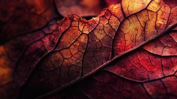 Leaf close up photo
