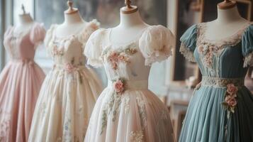 bridgerton tea party dress photo