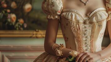 bridgerton tea party dress photo