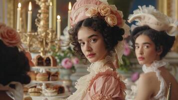 Bridgerton tea party photo