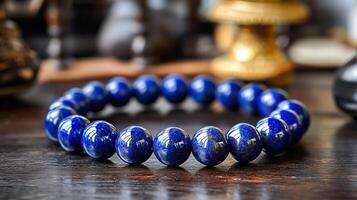 Lapis lazuli bracelet photo