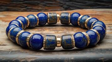 Lapis elegant bracelet photo