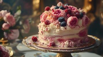 Bridgerton great cake photo