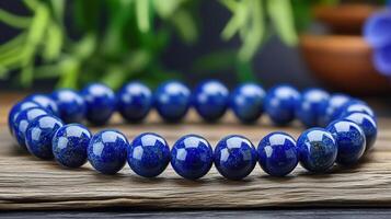 Lapis lazuli bracelet photo