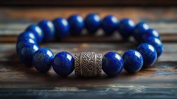 Lapis lazuli bracelet photo