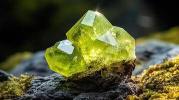 Peridot Gemstone Nature photo