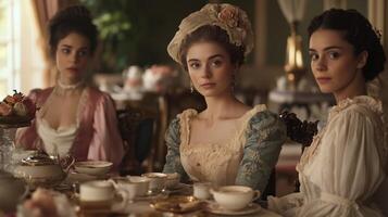 Bridgerton tea party photo