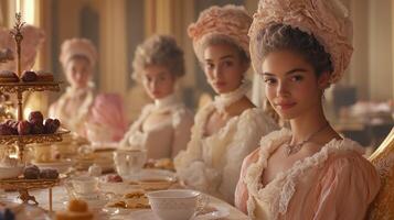 Bridgerton tea party photo