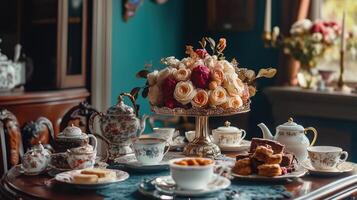 Bridgerton tea party photo