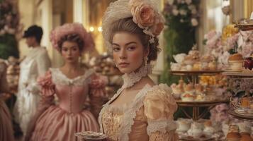 Bridgerton tea party photo