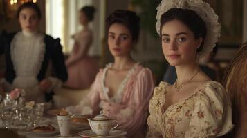Bridgerton tea party photo