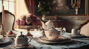 Bridgerton tea party photo