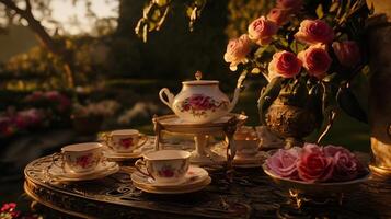 Bridgerton tea party photo