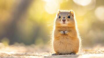 Adorable Quokka portrait. photo