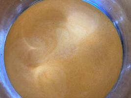 Production of sea buckthorn juice from berries photo