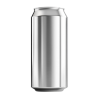 Aluminium Can on Transparent Background AI-Generative png