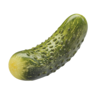 Cucumber on Transparent Background AI-Generative png
