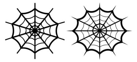 A Set of Spider Web vector