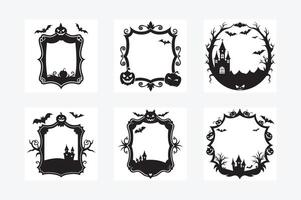 Halloween Frame Bundle vector