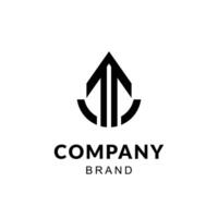 Modern Abstract Arrow Logo for Dynamic Business Branding vector