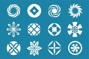 Dynamic Logo Symbol Set vector