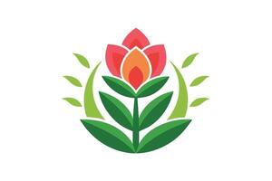Abstract Flower Design vector
