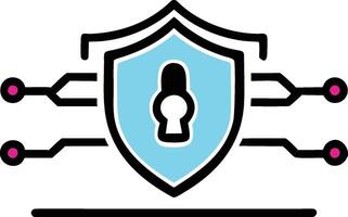 Modern Lock Design for Protection vector