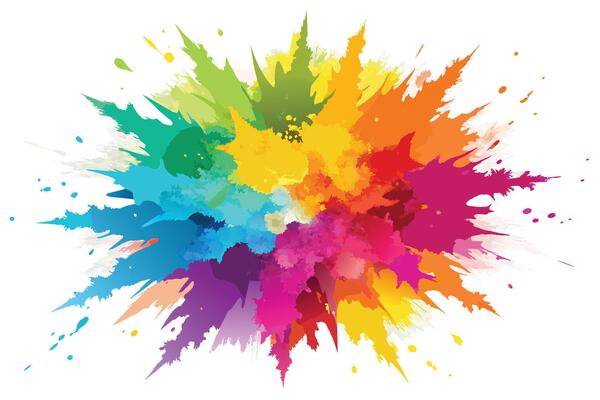 Expressive Watercolor Splash Designs