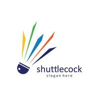 Simple Shuttlecock Design for Badminton vector