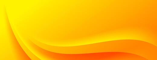 yellow orange abstract background with wavy lines texture vector