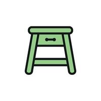 Side table icon design templates simple and modern vector