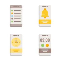 Calendar, Date and Time Icon and Graphic Element Resource vector