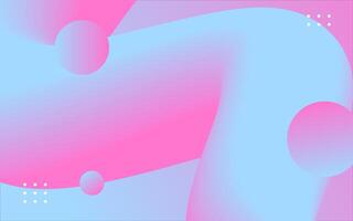 Abstract liquid forms 3d wave background vector