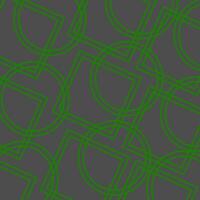 Geometric background in gray with green abstract pattern vector