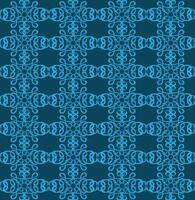 Original seamless pattern in the form of a lattice on a blue background vector