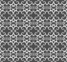 Beautiful seamless pattern in the form of a lattice on a gray background vector
