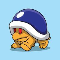 Ghost Enemy Turtle Game vector