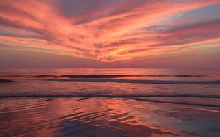 an amaizing sunset background photo