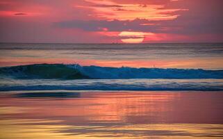 an amaizing sunset background photo