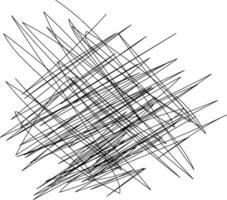 Dynamic abstract art with sharp black lines vector