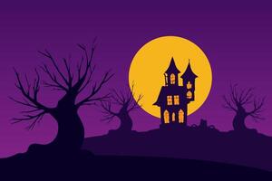 Halloween background design vector