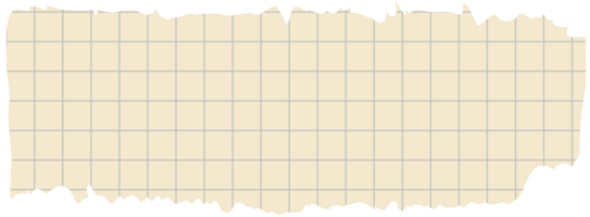 Torn sheet paper empty style png
