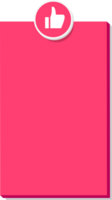 Do template frame pink color png