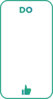 Do template frame green color png