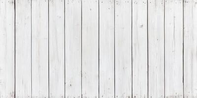 Whitewashed wood planks with rustic texture for design use photo