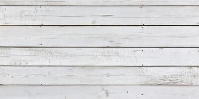 Whitewashed wood planks with weathered textures photo